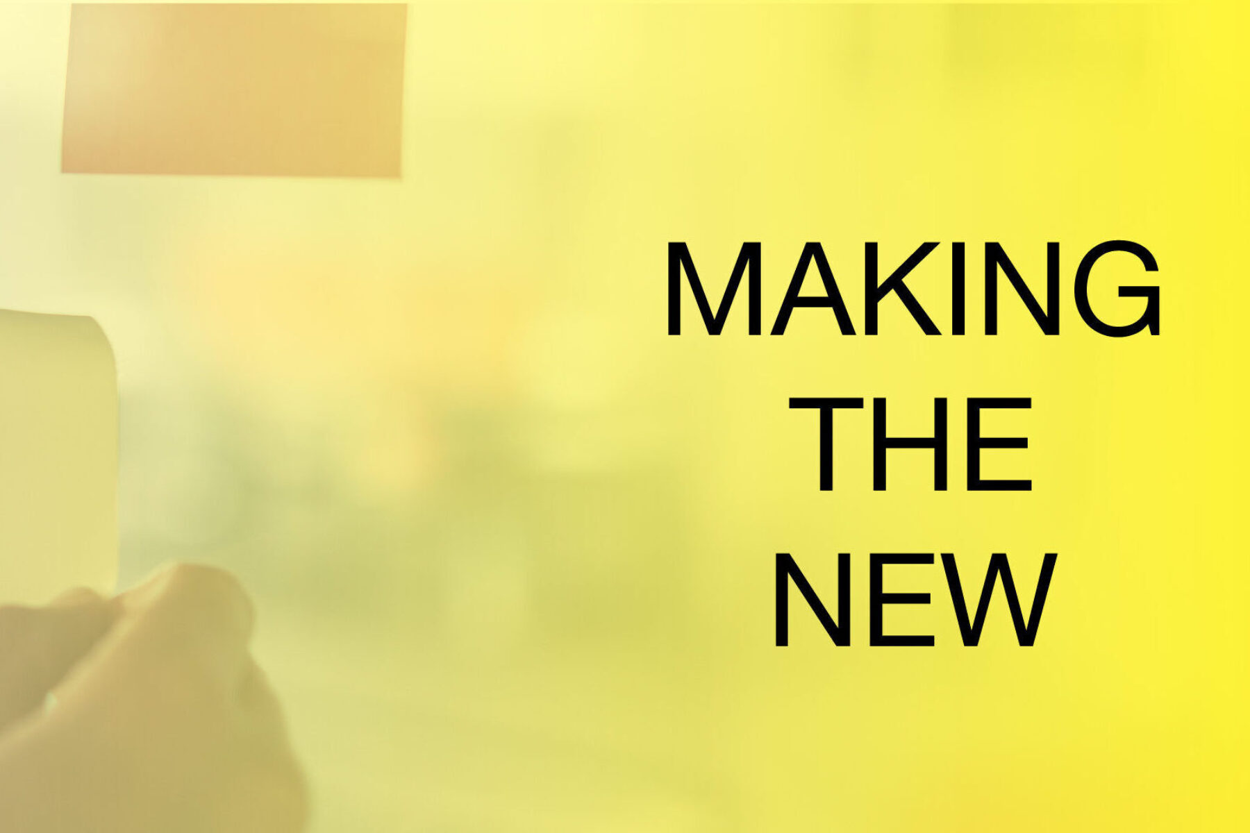 Making The New Banner