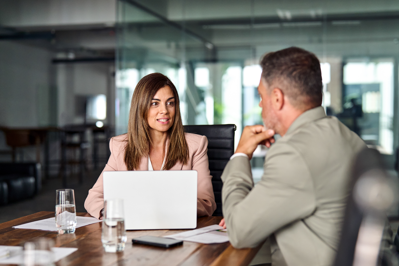 Personalentwicklung Mitarbeitergespraech