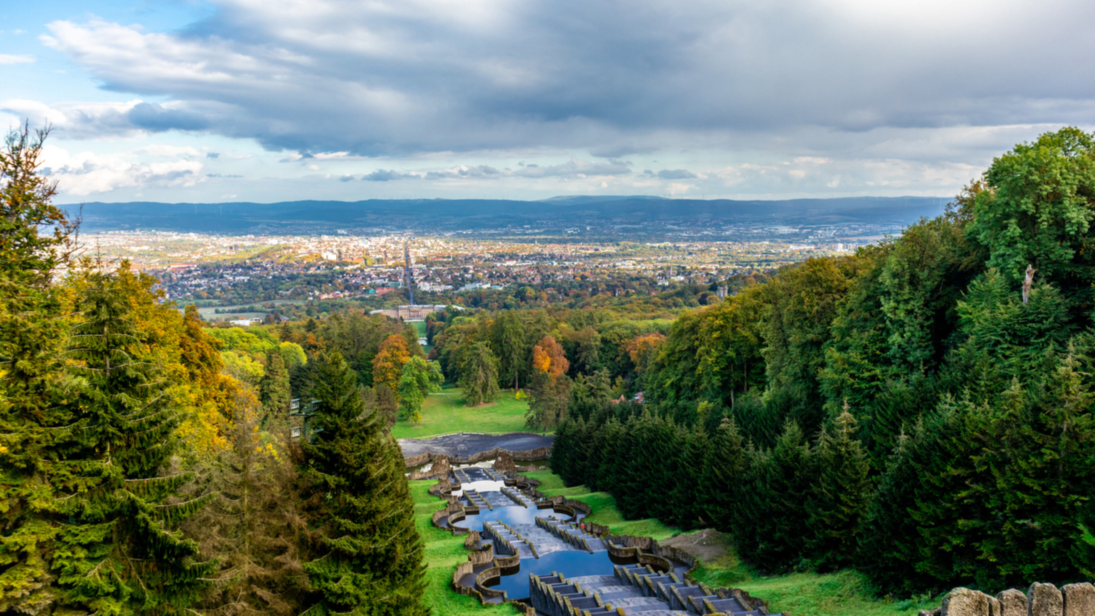 Ansicht Stadt Kassel Wilhelmshoehe
