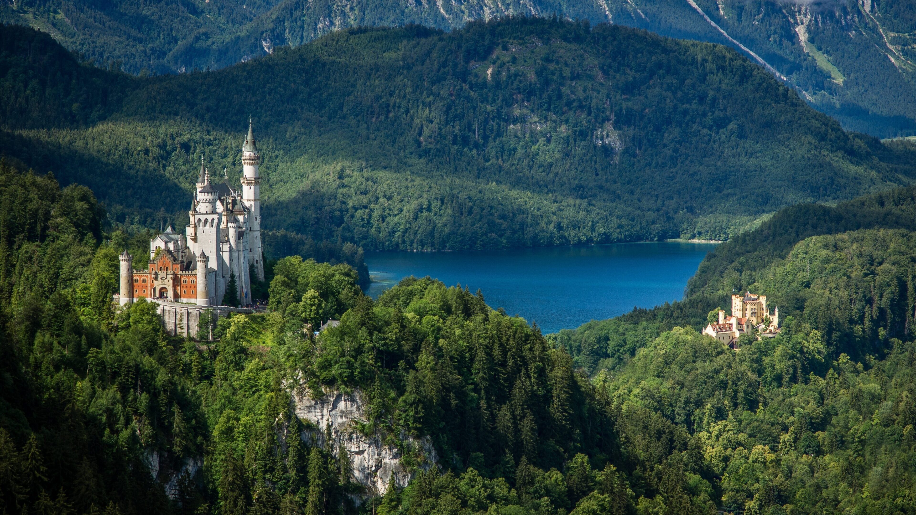 Foto einer Burg im Allgäu