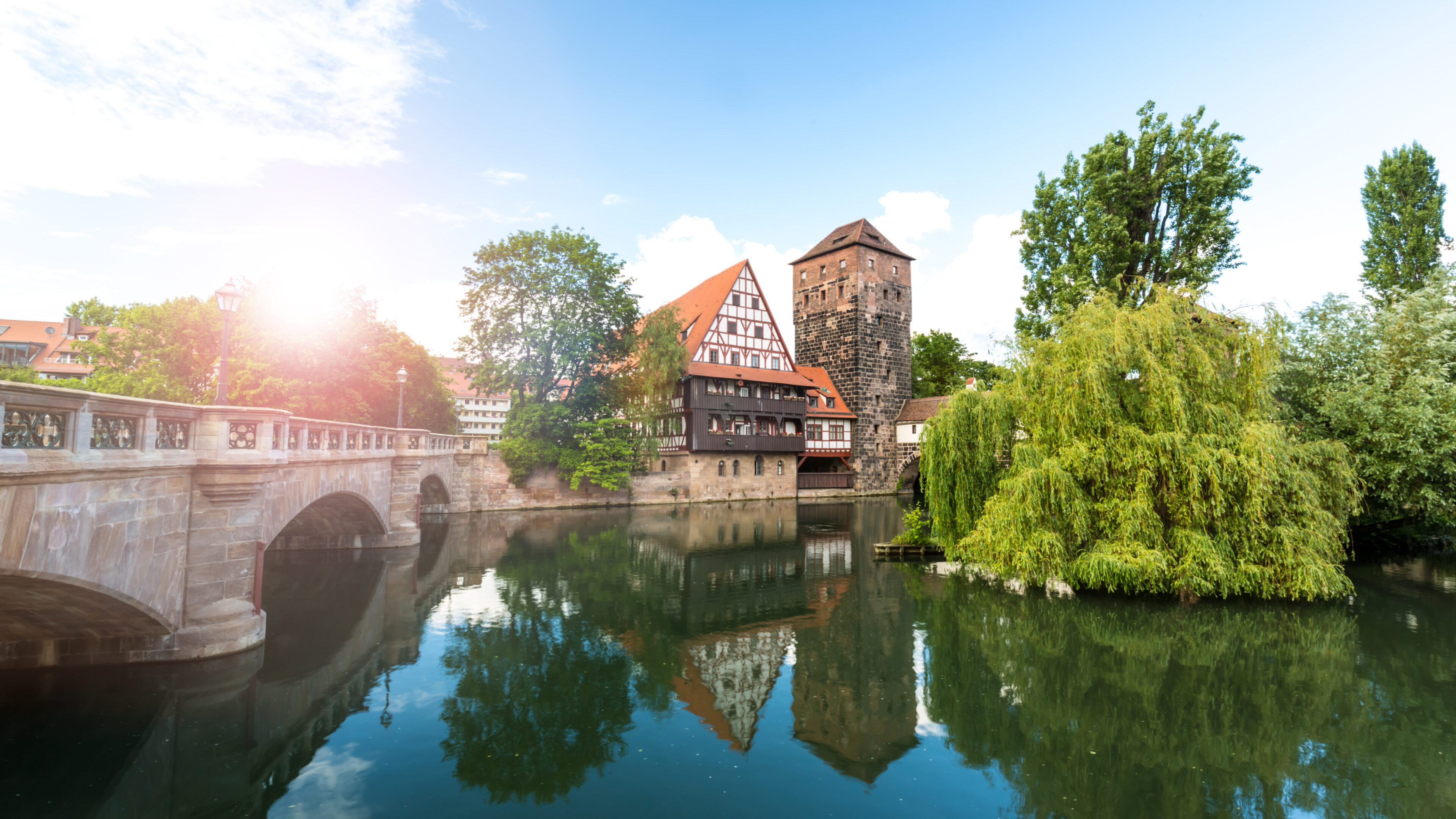 Blick auf Nürnberg