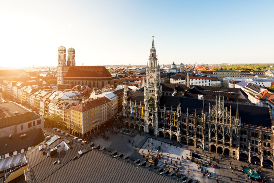 Blick auf München