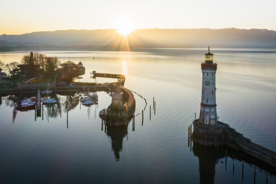 Bodensee bei Sonnenuntergang